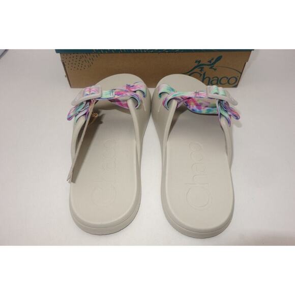 NEW Chaco Chillos Slide Light Tie Dye Comfort Slip On Sandal Slide Women's 9 - Picture 9 of 11